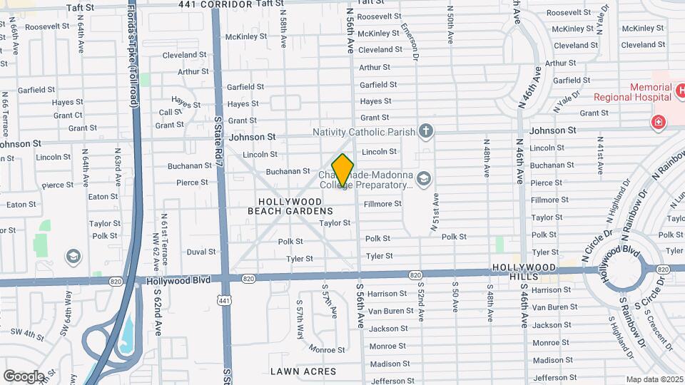 5620 Pierce St Map and Location Details