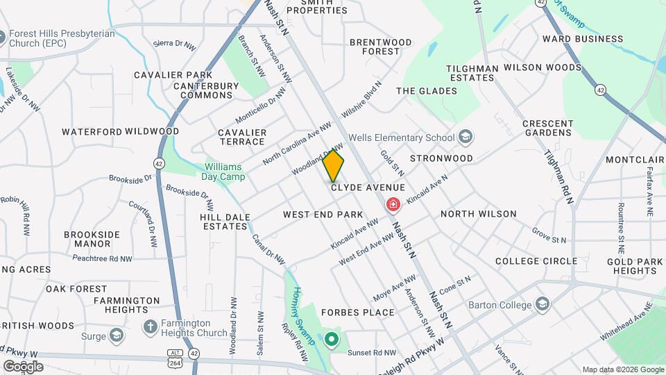 1508 Branch St NW Map and Location Details