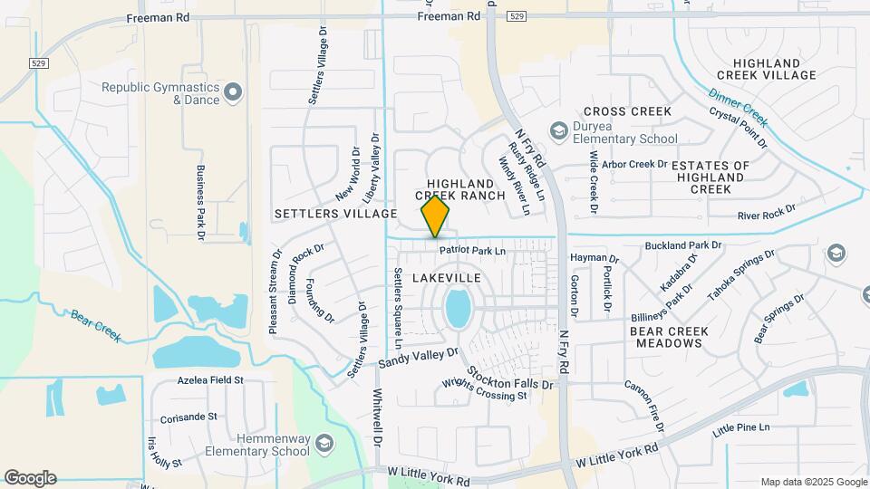 20824 Patriot Park Ln Map and Location Details