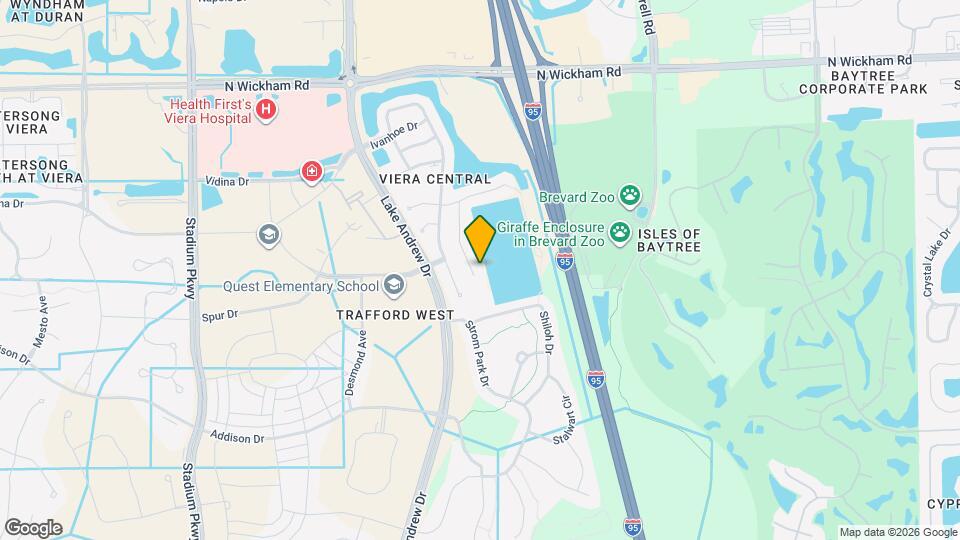 833 Lake George Dr Map and Location Details