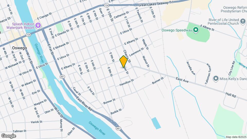 298 Duer St Map and Location Details