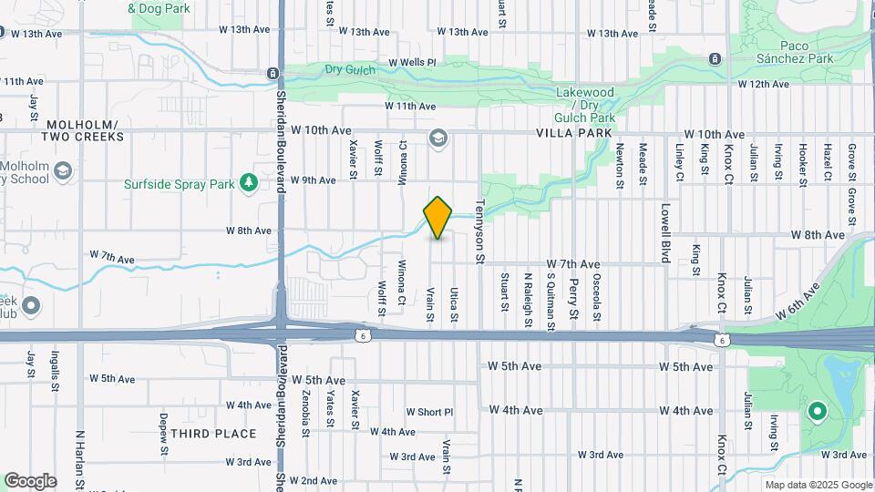 Vrain Street Apartments Map and Location Details