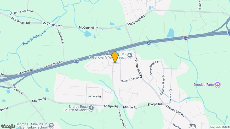 3902 Edgewood Terrace Rd Map and Location Details