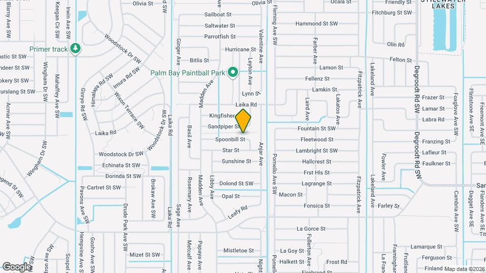 717 Spoonbill St Map and Location Details