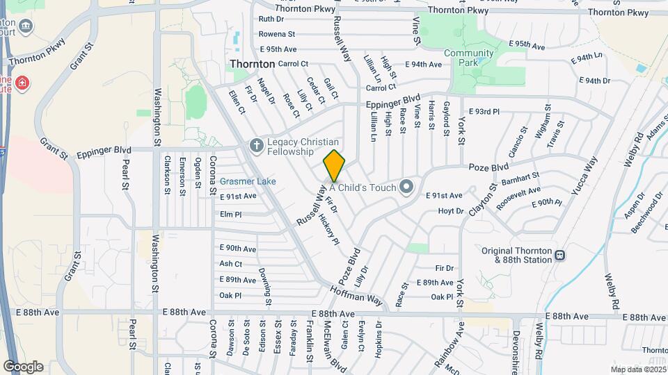 9131 Lilly Ct Map and Location Details