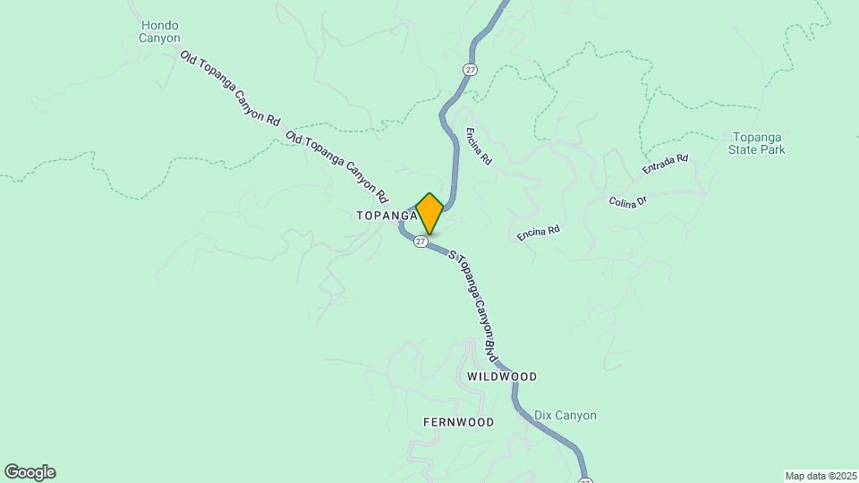 200-202 S Topanga Canyon Blvd Map and Location Details