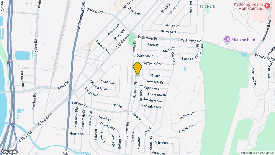 4320 Harbison St Map and Location Details