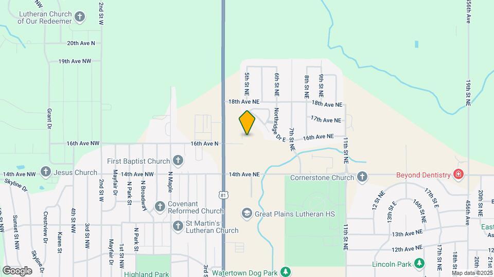 505-516 16th Ave Cir NE Map and Location Details