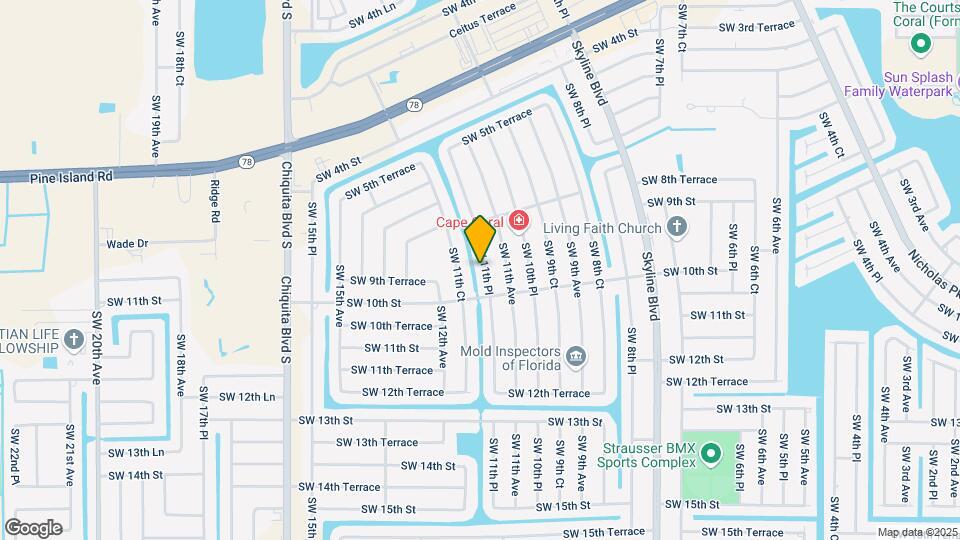820 SW 11th Pl Map and Location Details