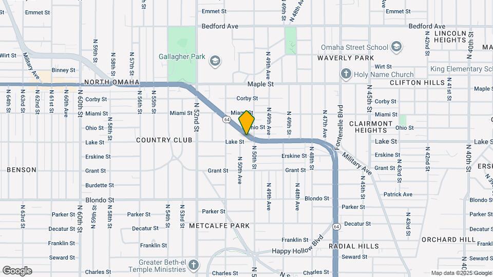 5009 NW Radial Hwy Map and Location Details