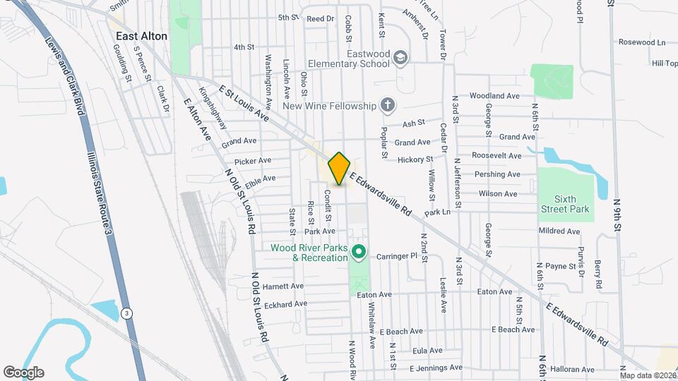 830 N Wood River Ave Mapa y Detalles de la Ubicación