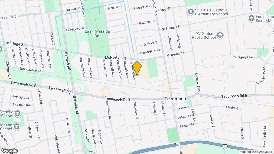 2606 Maitland Ave Map and Location Details