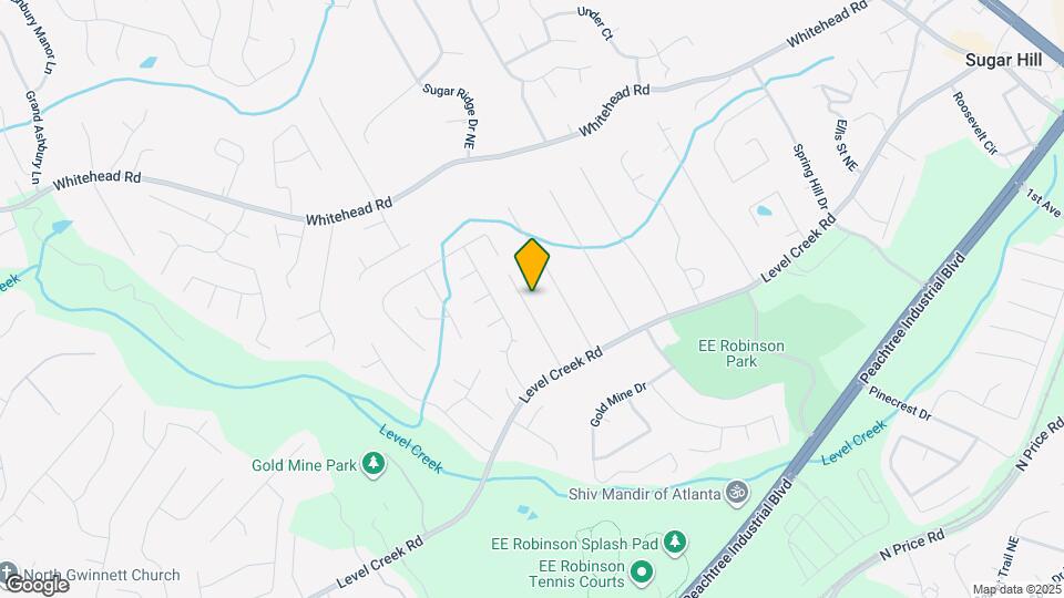 5025 Bent Creek Ct Map and Location Details