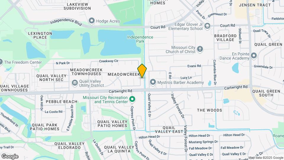 2403 Creek Meadows Dr Map and Location Details