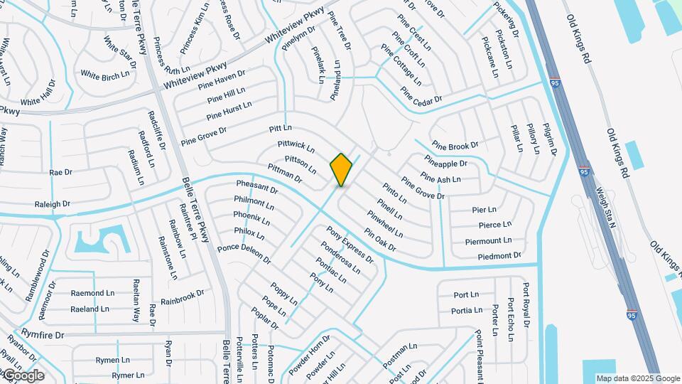22 Pin Oak Dr Mapa y Detalles de la Ubicación