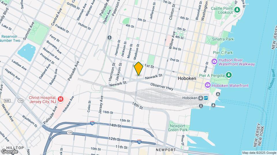 462 Newark St Map and Location Details