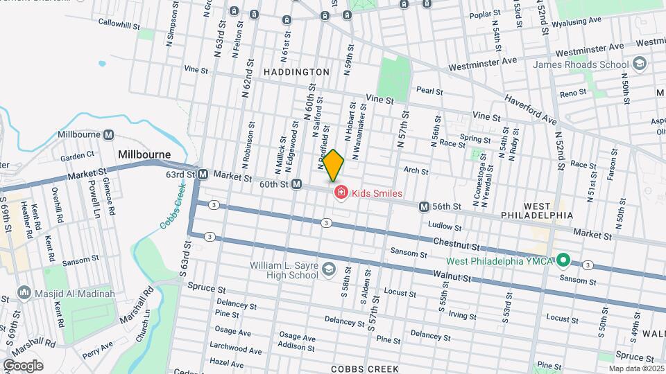 5849 Market St Map and Location Details