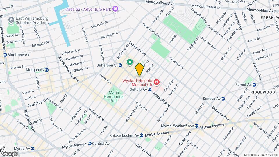 93 Wyckoff Ave Mapa y Detalles de la Ubicación