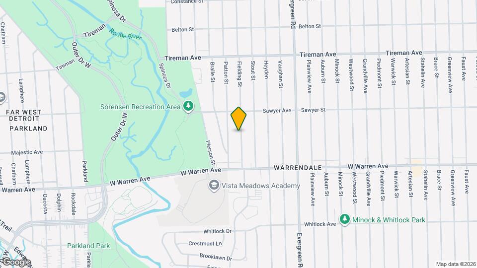 7355 Fielding St, Unit Unit 1 Map and Location Details