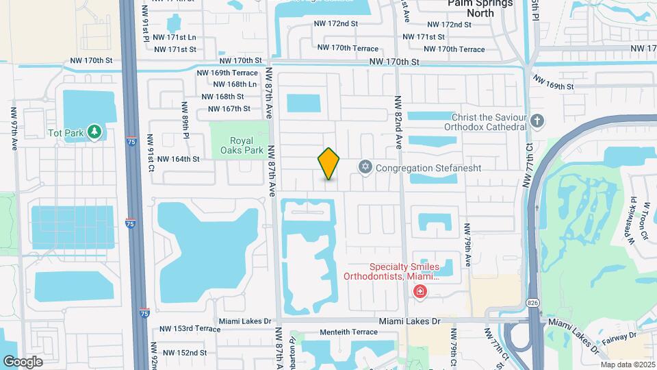 16211 NW 84th Ct Map and Location Details