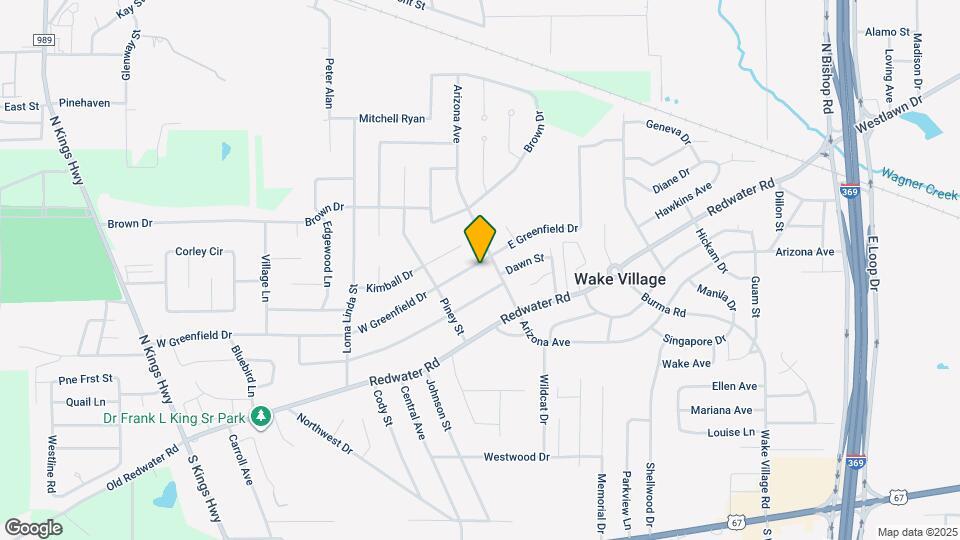 234 E Greenfield Dr Map and Location Details