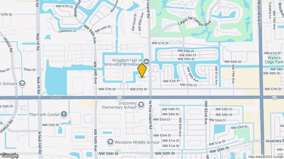 8831 S Isles Cir Map and Location Details