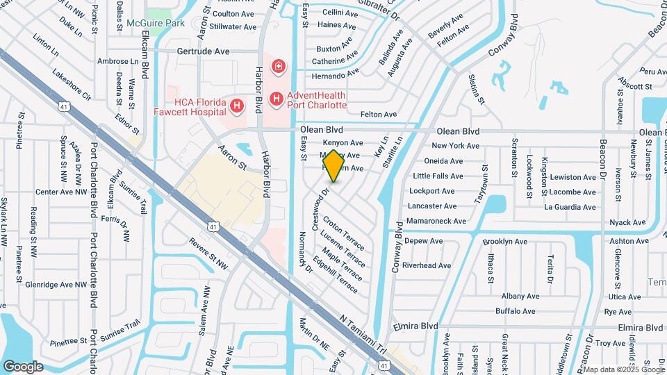 3140 Crestwood Dr Map and Location Details