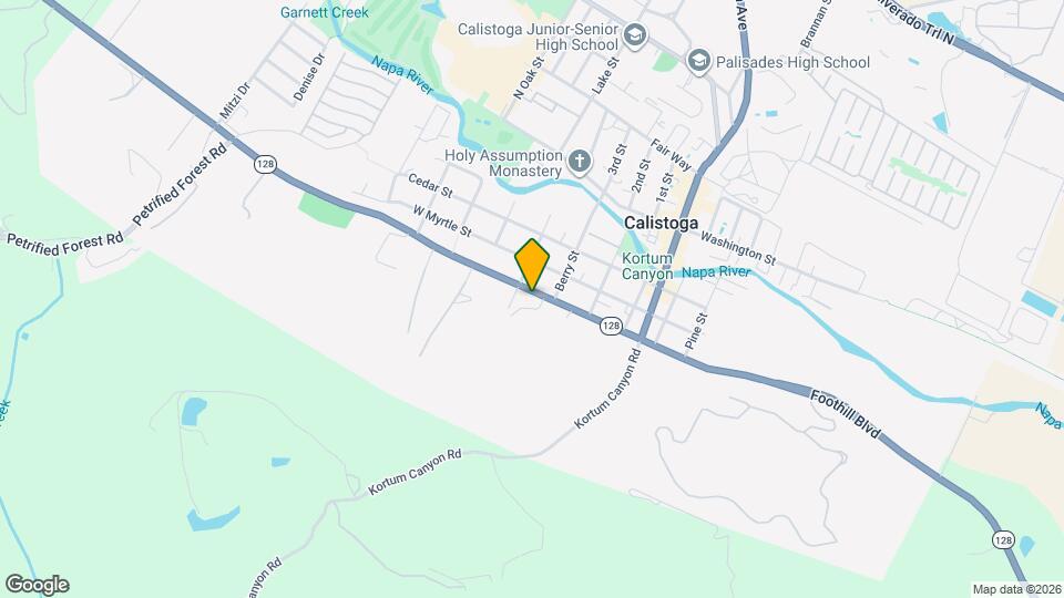 1513 Foothill Blvd Map and Location Details