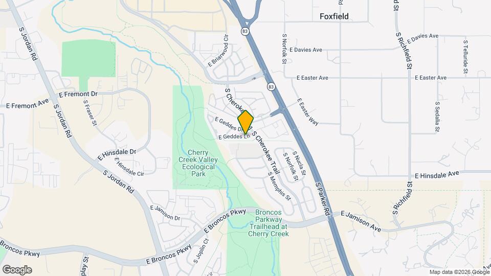 16262 E Geddes Ln Map and Location Details