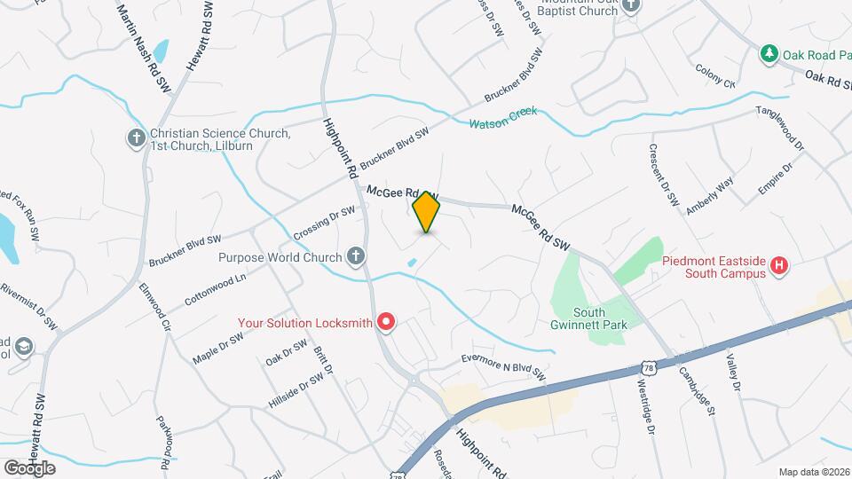 3112 Avenel Ct Mapa y Detalles de la Ubicación