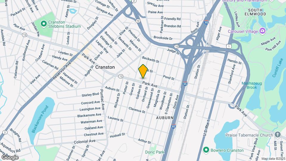 765 Park Ave Map and Location Details