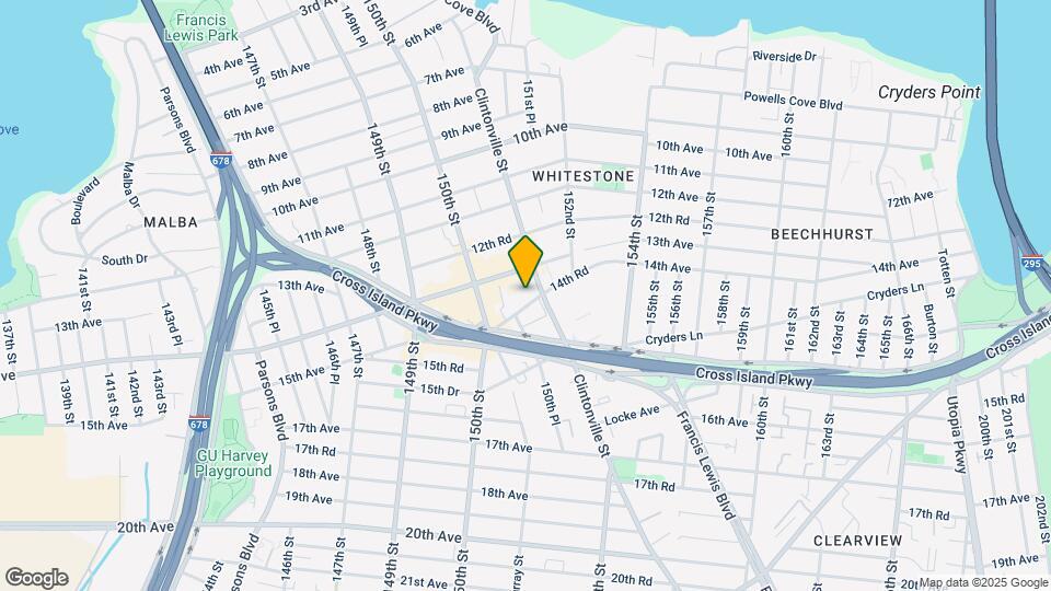 150-55 14th Rd Map and Location Details
