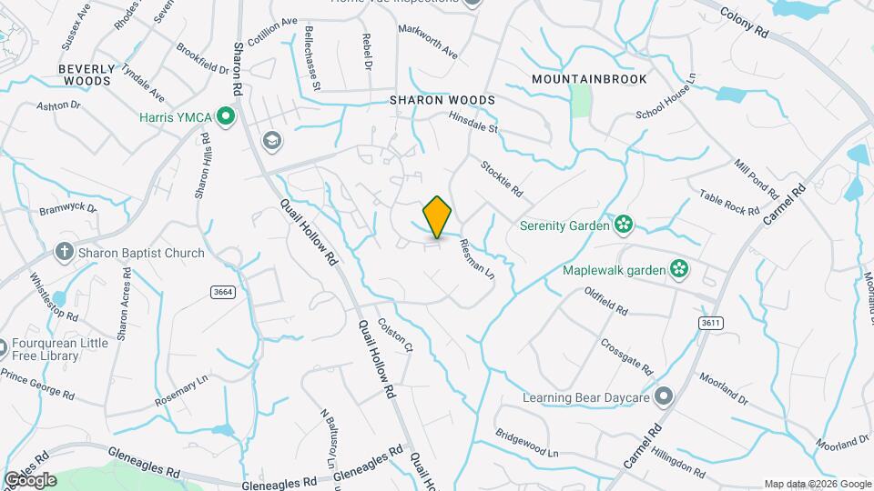 2800 Heathstead Place Map and Location Details