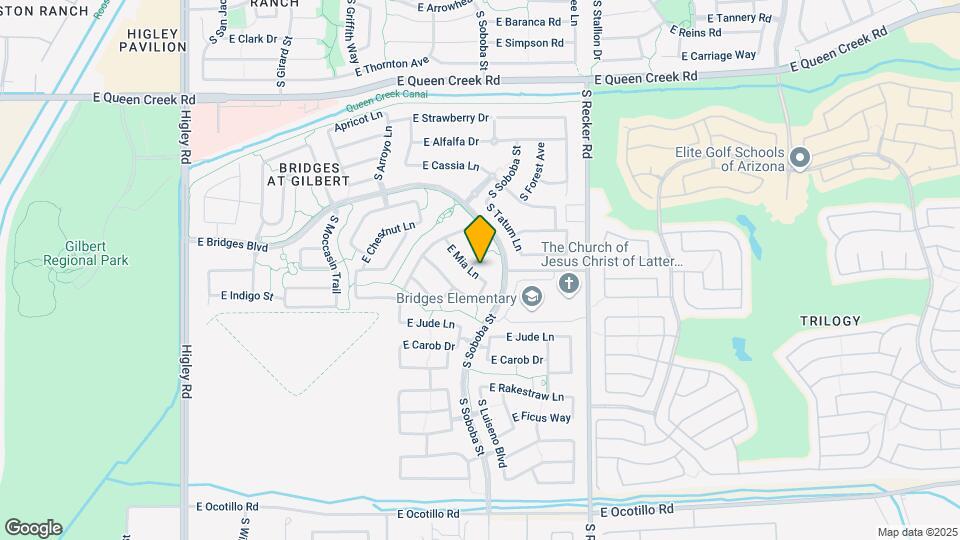 5135 S Cupertino Dr Map and Location Details