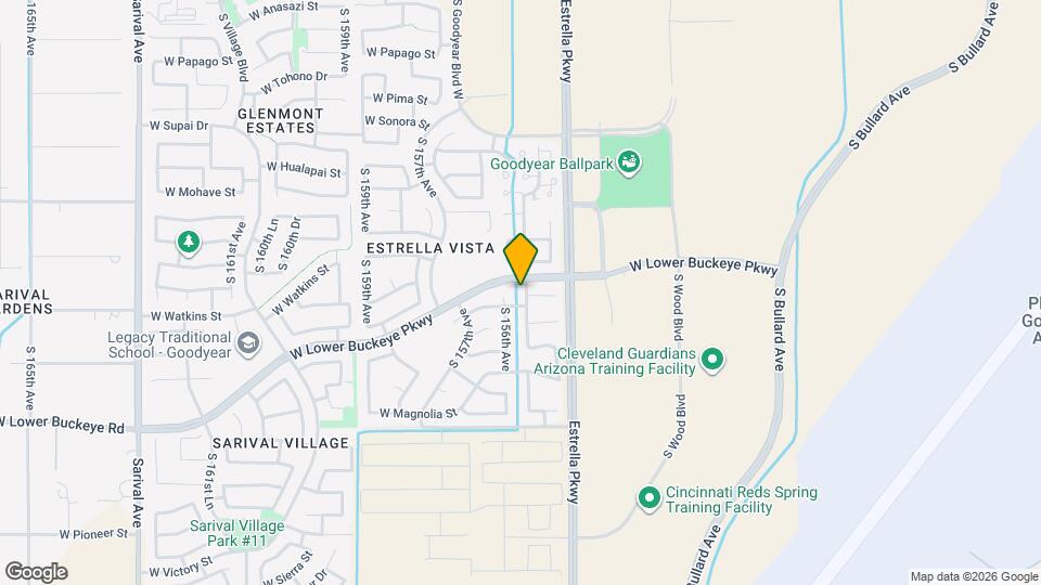 2292 S 155th Ln Map and Location Details