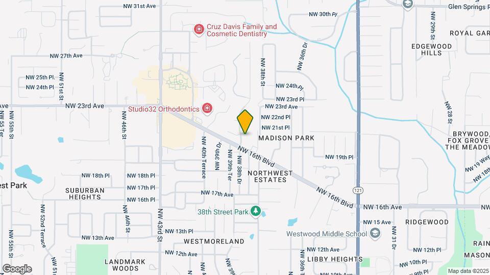2015 NW 38th Dr Map and Location Details