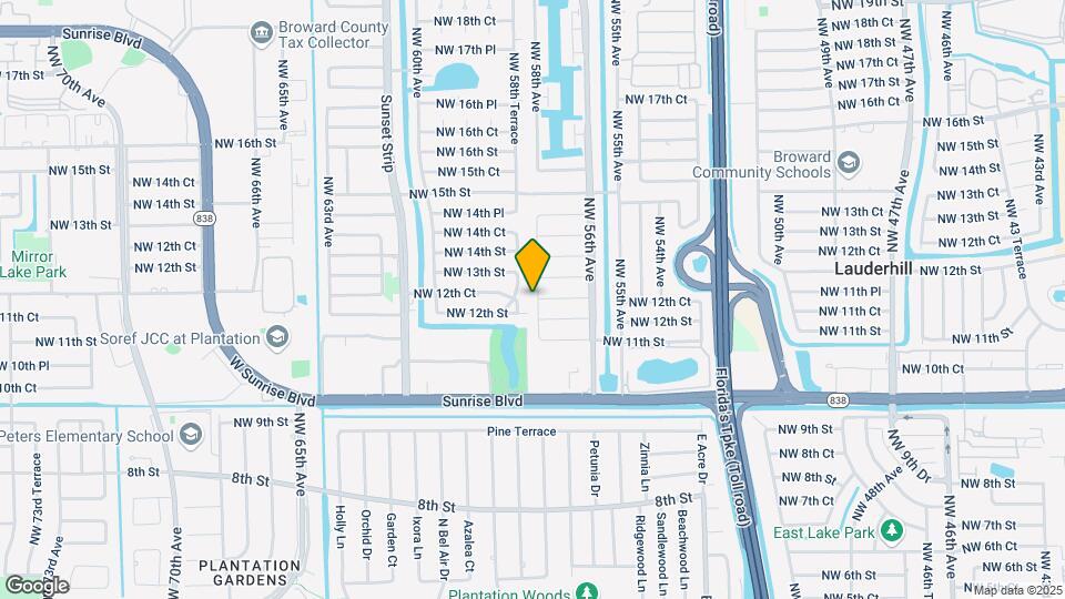 1235 NW 58th Ave Map and Location Details