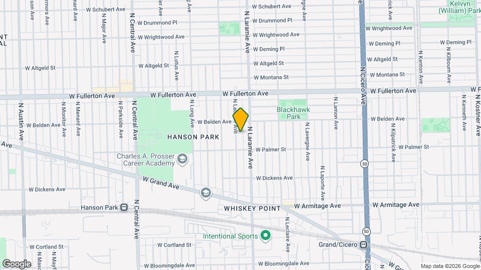 2231 N Latrobe Ave Map and Location Details