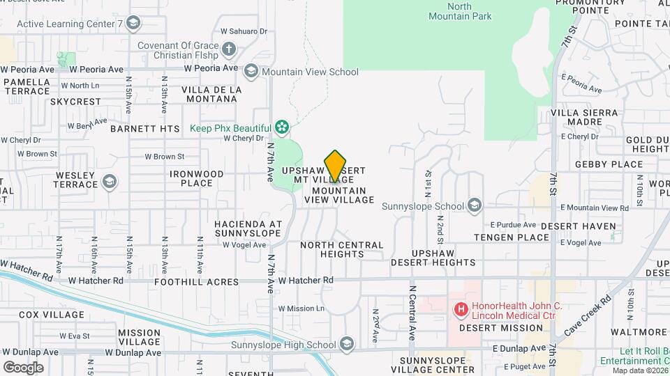 9726 N 3rd Dr Map and Location Details