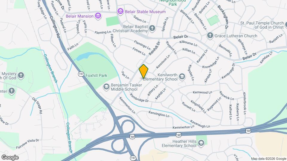 2519 Kitmore Ln Map and Location Details