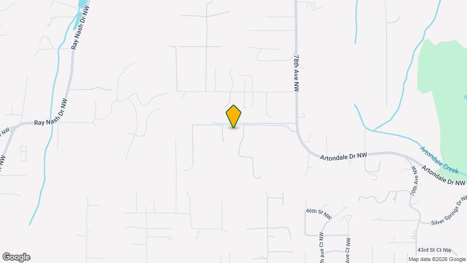 8204 51st St Ct NW Map and Location Details