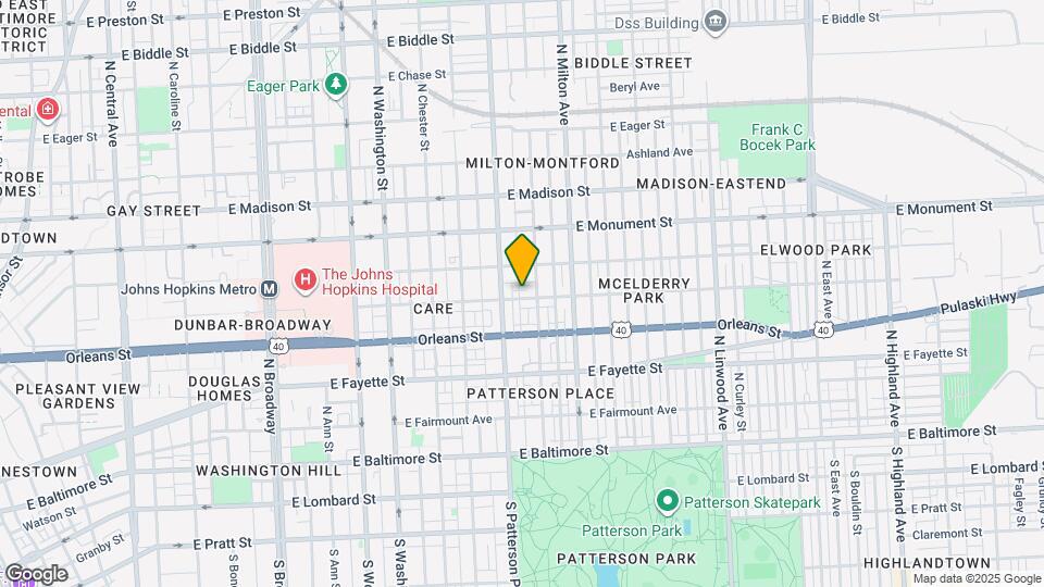 2314 Jefferson St Map and Location Details