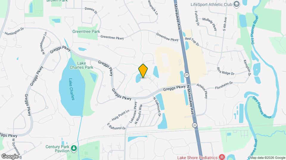 1844 Crenshaw Cir Map and Location Details