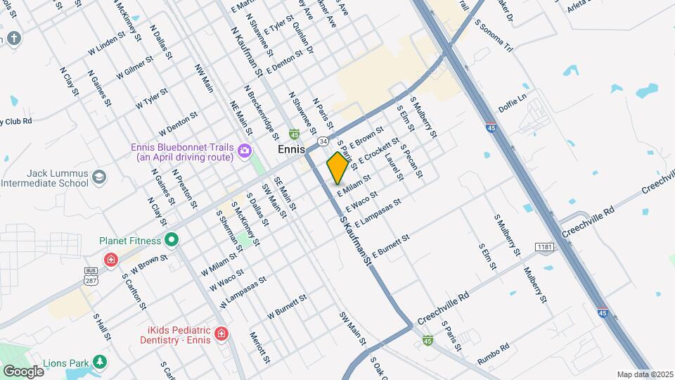 304 E Milam St Map and Location Details