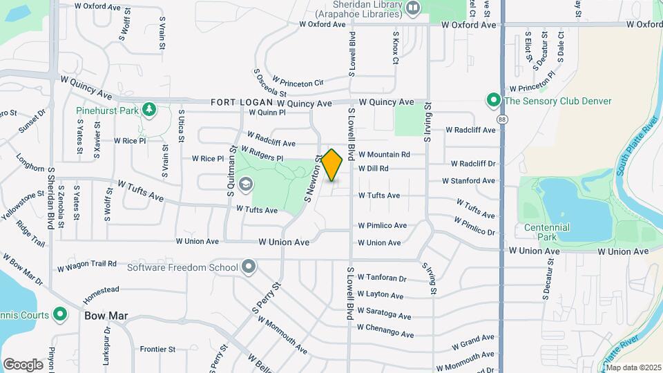 4565 S Lowell Blvd Map and Location Details