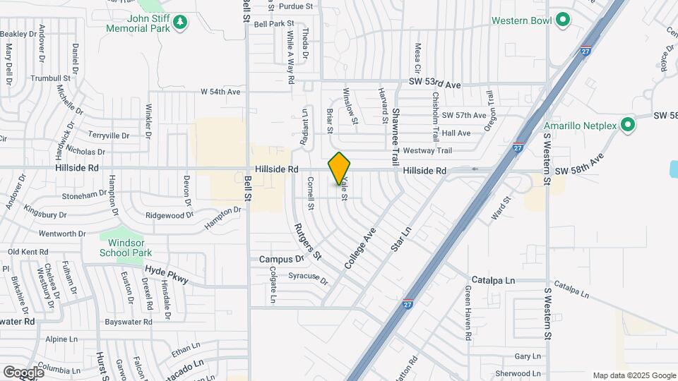 6008 Yale St Map and Location Details