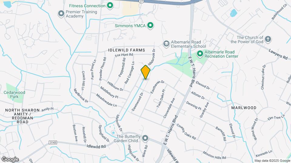 4629 Dawnwood Dr Map and Location Details