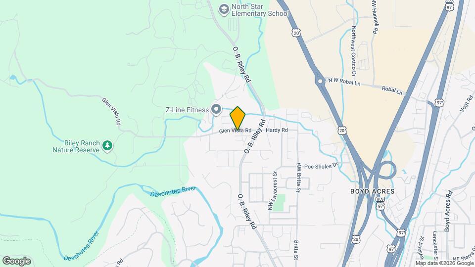 20211 Glen Vista Rd Map and Location Details