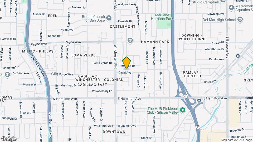 3047 David Ave Map and Location Details