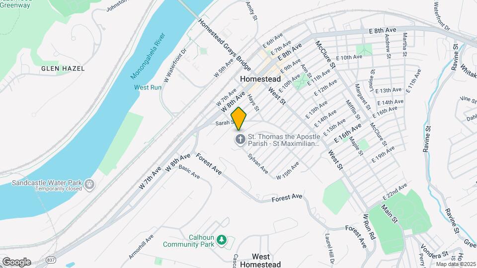 1018 Neel St Mapa y Detalles de la Ubicación